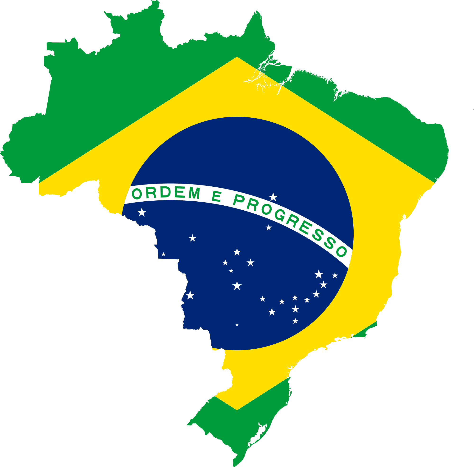 File:Map of Brazil with flag.svg