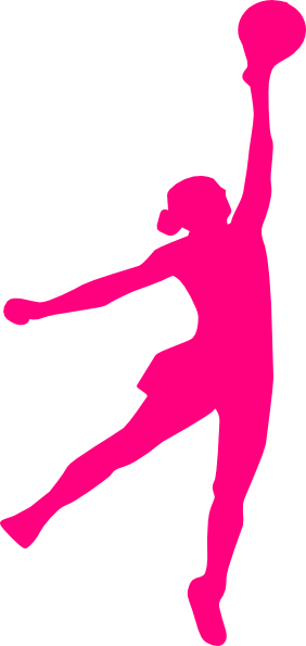 Clipart netball player