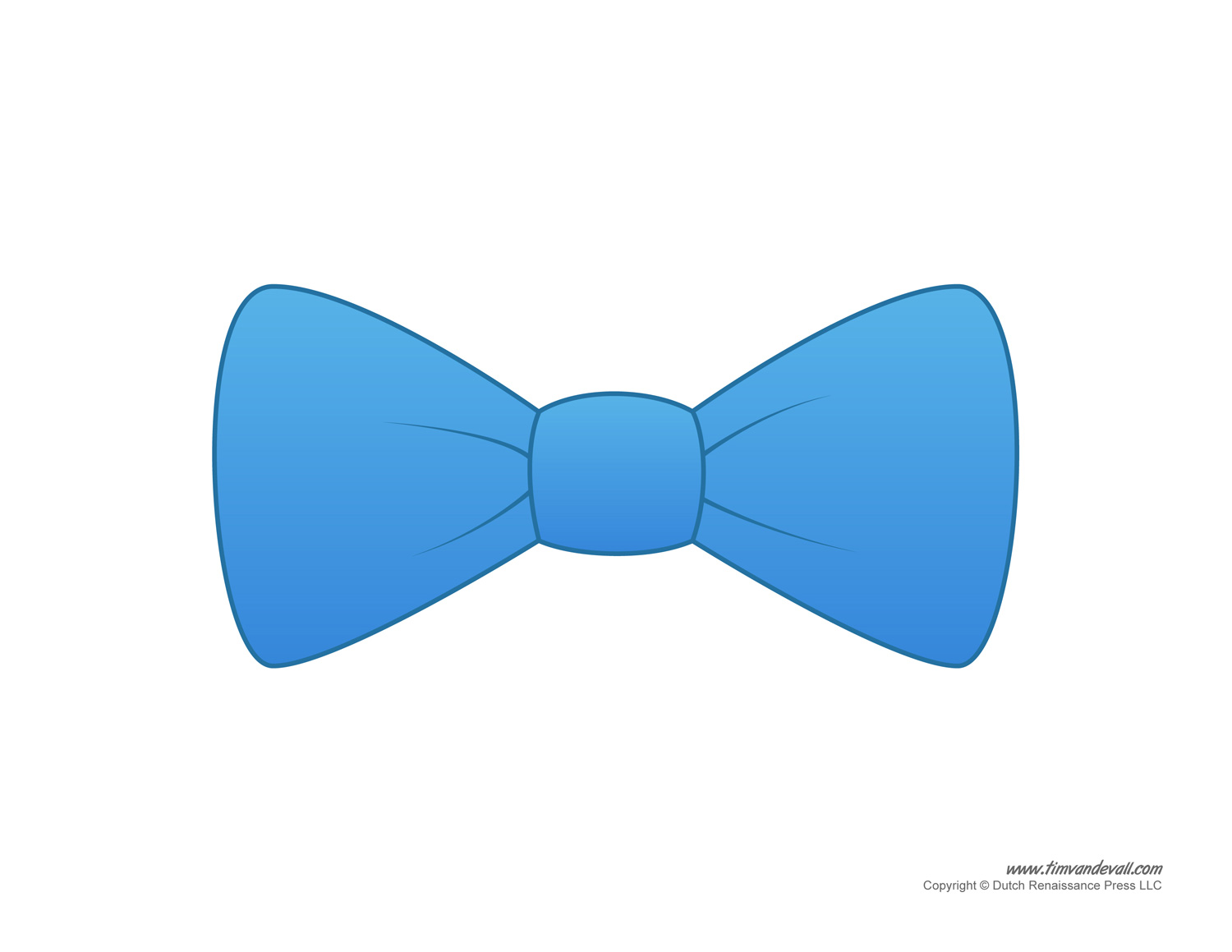 Printable bow tie clipart