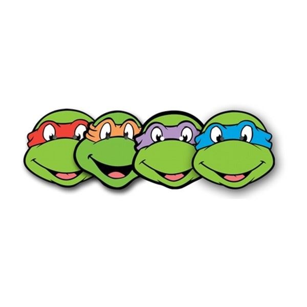 Ninja turtles clipart outline