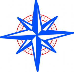 How to Draw a Compass, Compass Rose