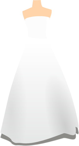 Clip Art Wedding Dress Clipart