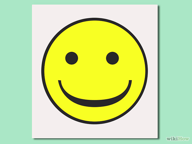 How To Draw A Happy Face 5 Steps With Pictures WikiHow Clipart ...