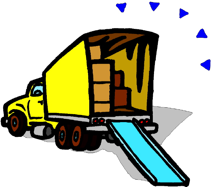 Moving Truck Cartoon | Free Download Clip Art | Free Clip Art | on ...