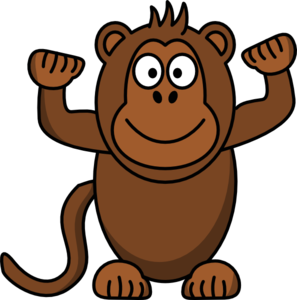 Baby monkey clip art free clipart images - Clipartix