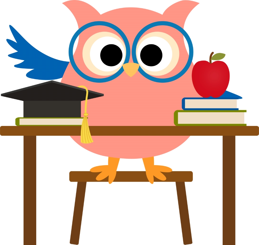 Owl student clipart - ClipartFox