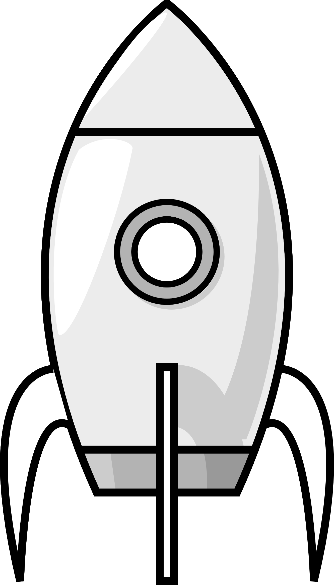 Cartoon Rocket Ship Rocket Ship Clipart Image