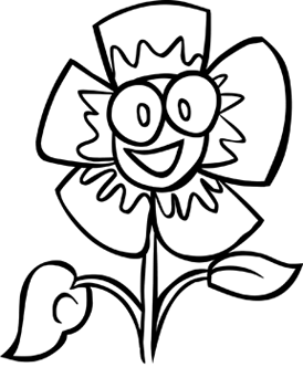 How to Draw Cartoon Flowers: Like Child's Play