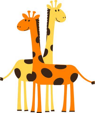 Cartoon Giraffe Clip Art Vector Online Royalty Free Funny Sea ...