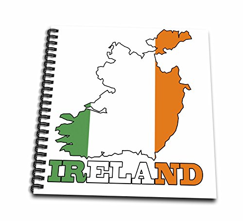 3dRose db_63165_2 The Flag of Republic of Ireland in The Outline ...