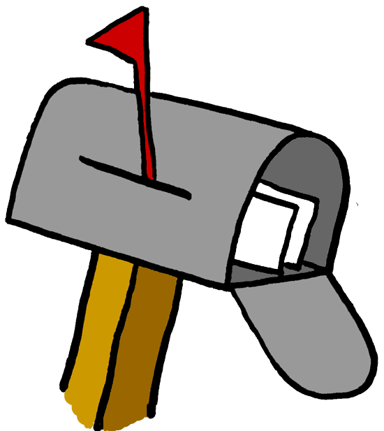 Mail boxes clipart