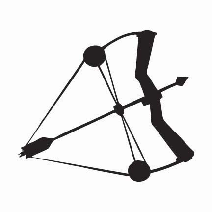 Compound bow clipart