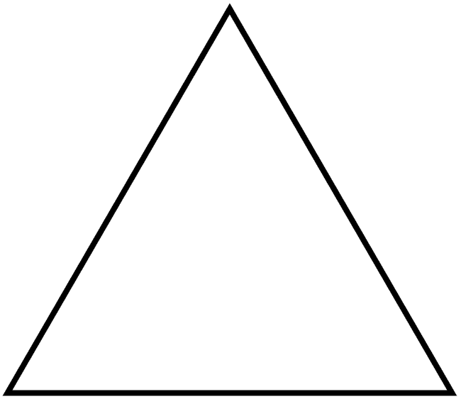 Blank Triangle - ClipArt Best