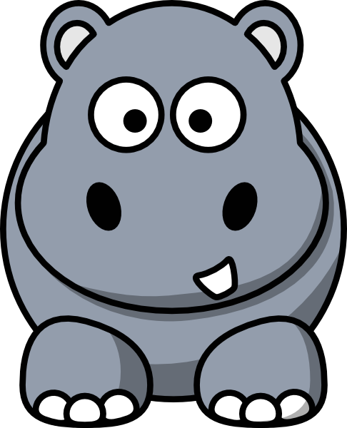 Hippo Clipart - Free Clipart Images