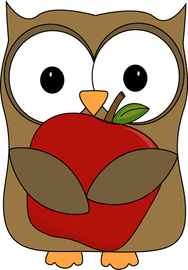 Cute Owl Teacher Clipart