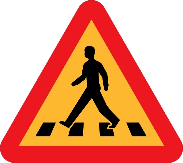 Pedestrian clipart free