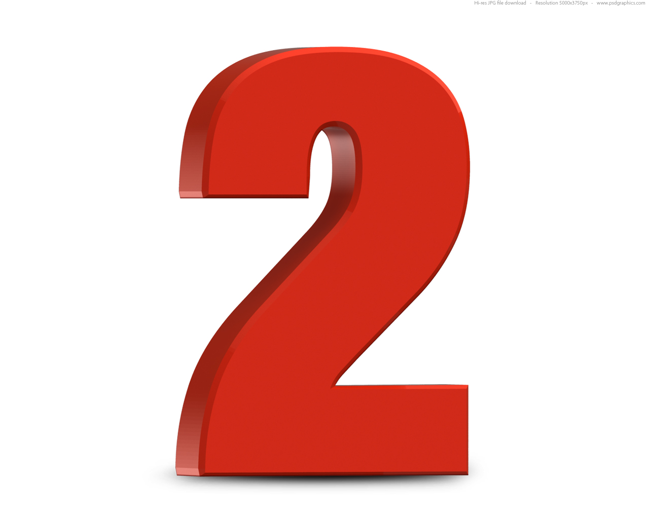 Free 3d Numbers Red - ClipArt Best