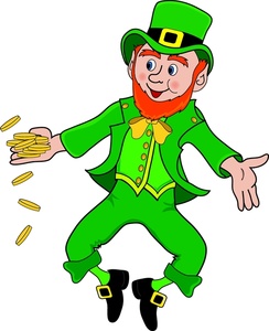 Clipart of leprechaun