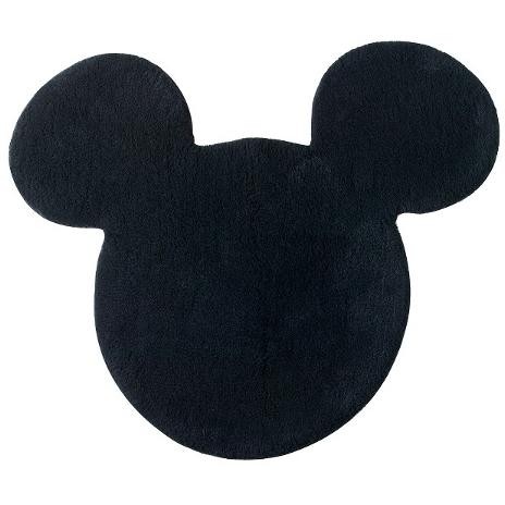 Mickey Mouse Head Shape Black - Free Clipart Images