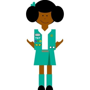 Clipart girl scout
