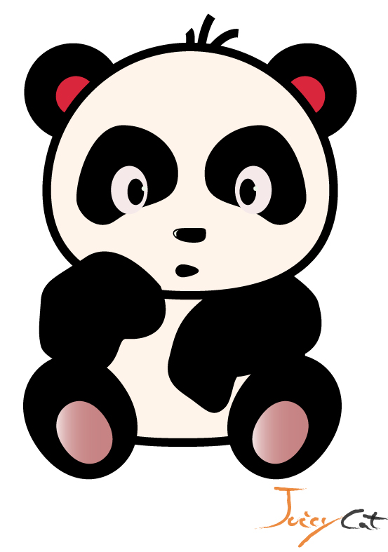 Cute Panda Cartoon