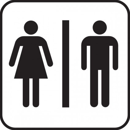 Toilet, Symbol for man and Guillermo Vector