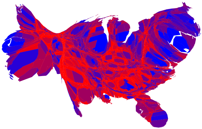 Election result maps