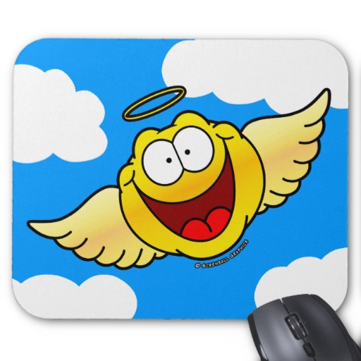 happy_face_angel_mousepad-rec ...