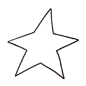 Black Outline Star - ClipArt Best