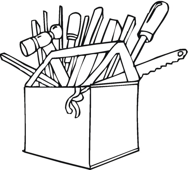 Free Tools Coloring Pages
