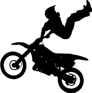 Amazon.com - Motorcross Wall Decal Sticker - Dirt Bike Sport ...