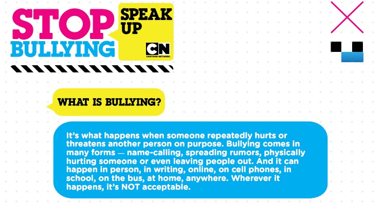 Stop Bullying: Cartoon Network InfoGraphic ~ The Anti-Bully Blog