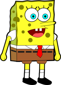 Sponge Bob Square Pants clip art - vector clip art online, royalty ...