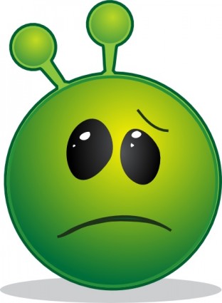 Smiley green alien sick Free vector for free download (about 1 files).