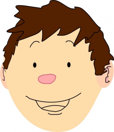 Download Boy Face clip art Vector Free