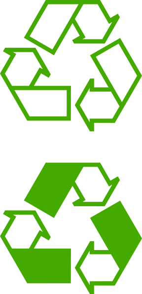 Recycle Icons Clip Art - vector clip art online ...