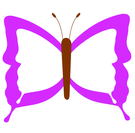 Butterfly 60 Flower SVG Scalable Vector Graphics xochi.info Art ...