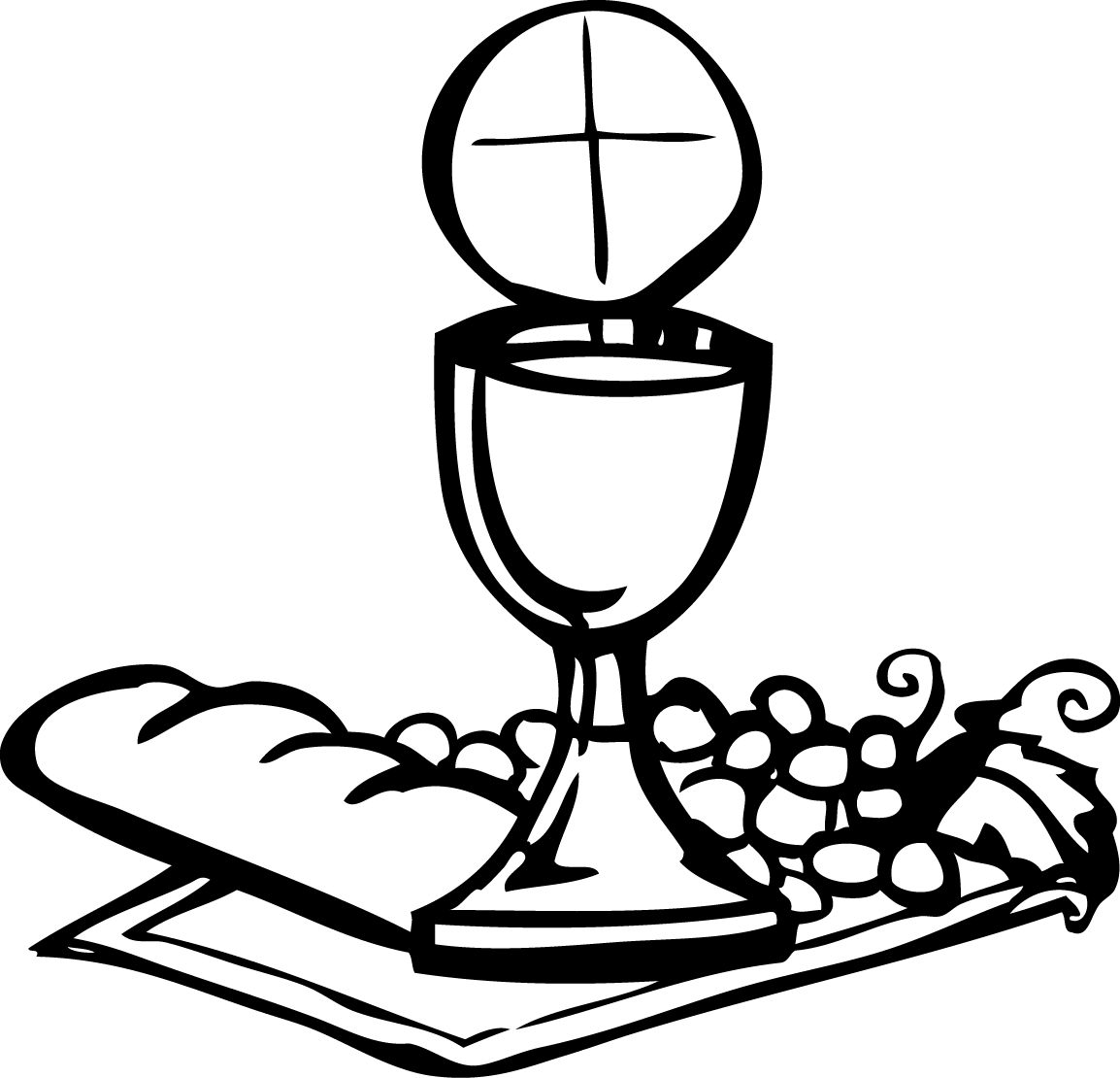 Holy Communion Coloring Pages ClipArt Best