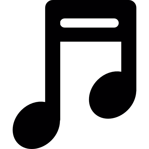 quaver note - Free Music icons