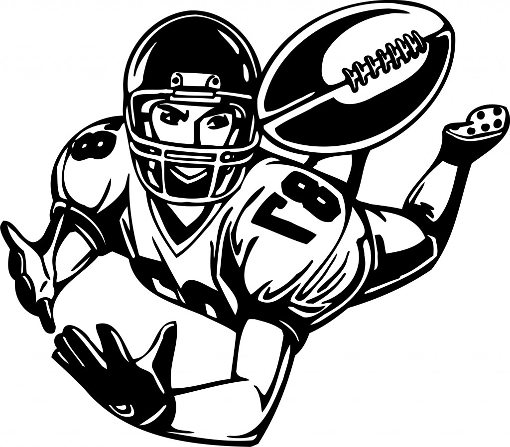 Football Player Clip Art