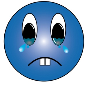 Smiley Clipart Image - Smiley Face With Tears