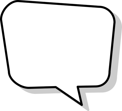 Empty speech bubble | Public domain vectors