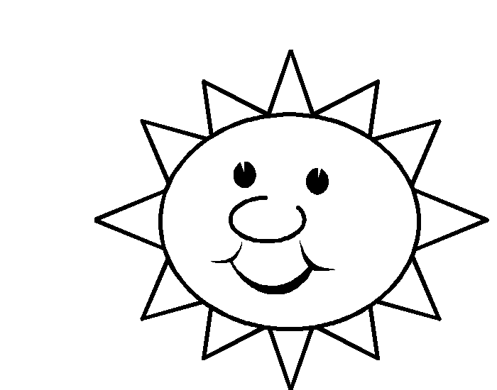 Sunny Wsunny Weather Colouring Pages - GFT Coloring • #101484