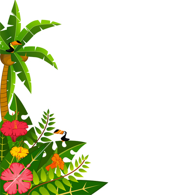 Tropical clip art images