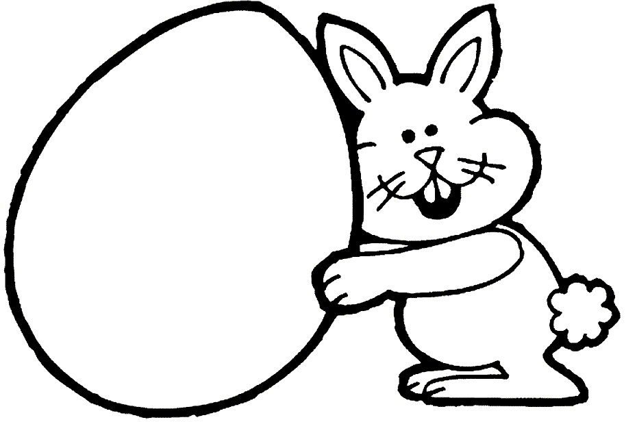 Coloring Pages Easter Bunny Face. easter bunny coloring page ...