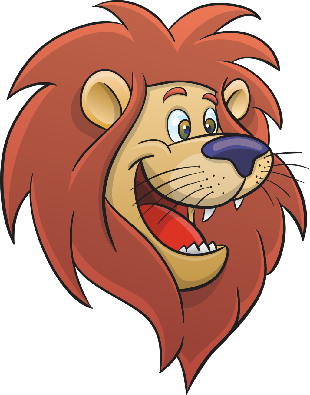 Sticker Lion Clipart Cartoon Clipart March Lion Clip - vrogue.co