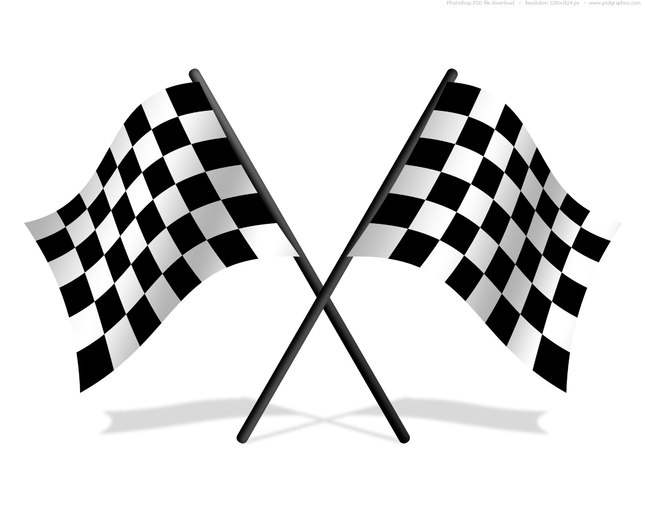 Checkered Flag Border Clip Art | School Clipart