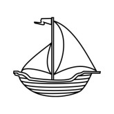 Speed Boat Clipart Black And White - Free Clipart ...