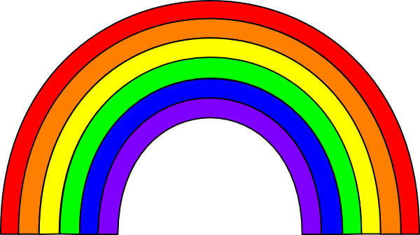 Cartoon Pictures Of Rainbows