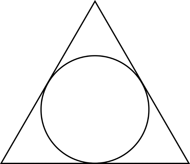 Triangle Circumscribed About A Circle | ClipArt ETC